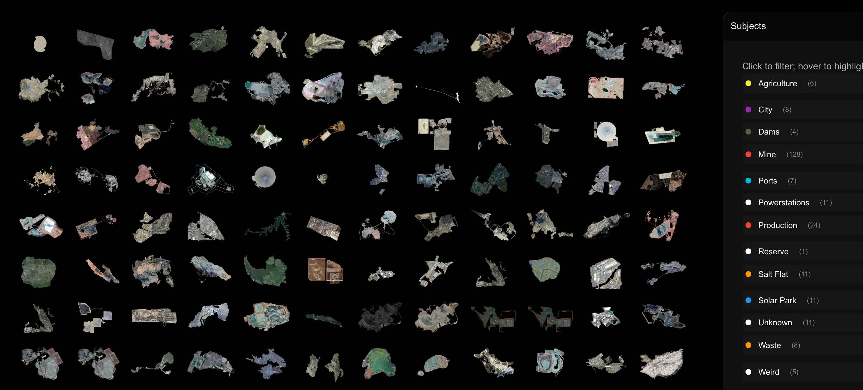 Google Warming project visualization