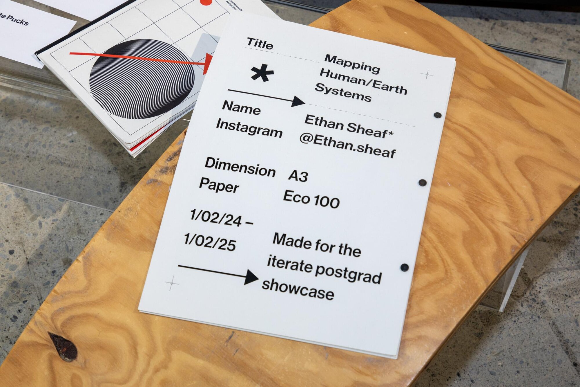Iterate exhibition detail